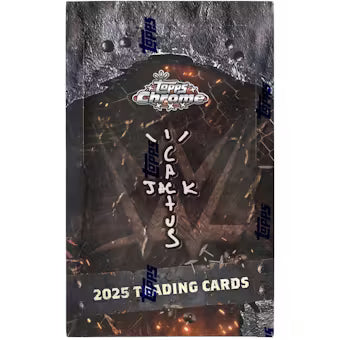 2025 Topps Chrome WWE x Cactus Jack Hobby Box