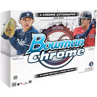 2025 Bowman Chrome Baseball Hobby Box