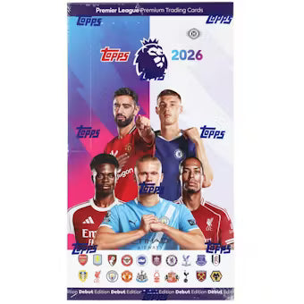 2025/26 Topps Premier League EPL Soccer Hobby Box