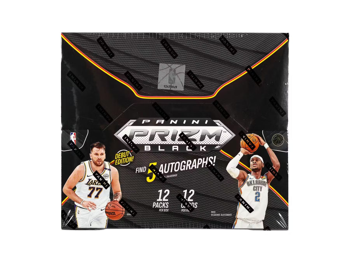 2024/25 Panini Prizm Black Basketball Hobby Pack