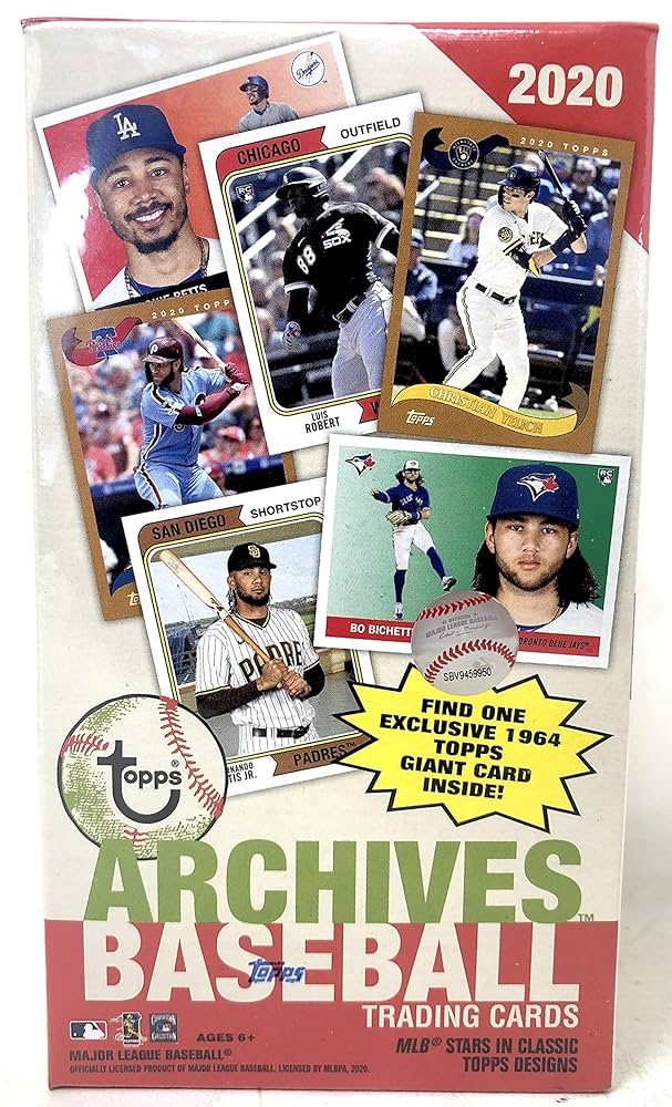 2020 Topps Archives Baseball 7-pack Blaster Box