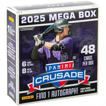 2025 Panini Crusade Baseball Trading Card Mega