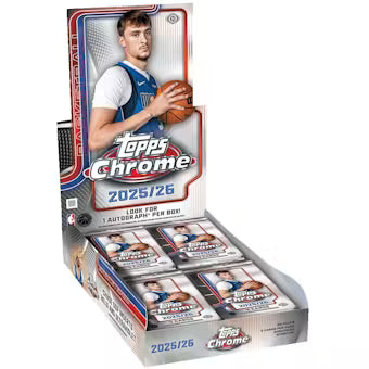 2025/26 Topps Chrome Basketball Hobby Box