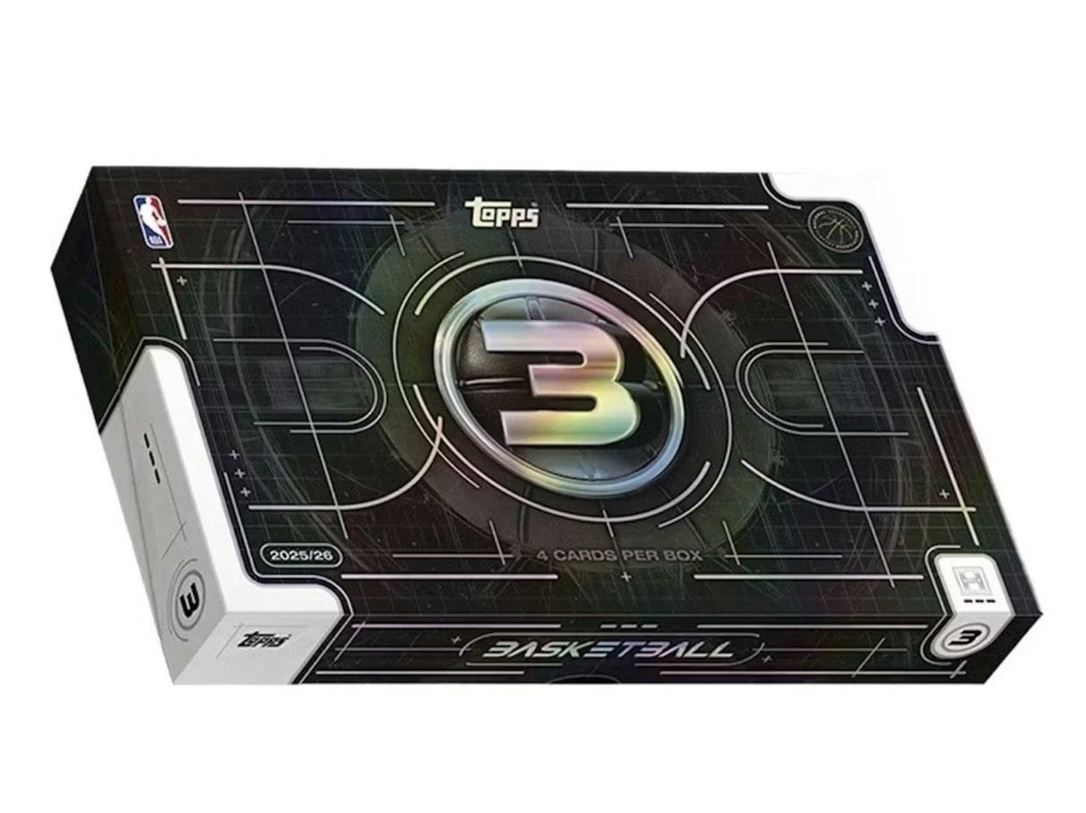 2025-26 Topps Three Basketball Hobby Box