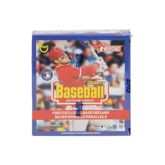 2026 Topps Heritage Baseball Mega Box