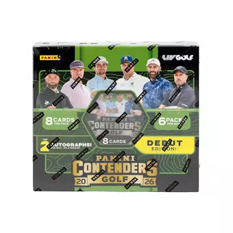 2026 Panini Contenders LIV Golf Hobby Box
