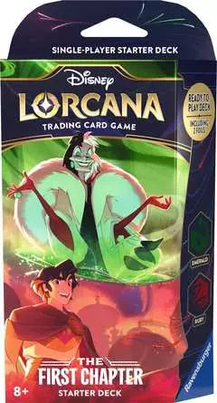 Disney Lorcana TCG: the first Chapter Starter Deck - Ruby & Emerald