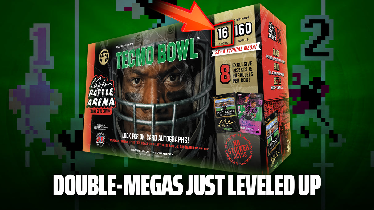 2026 Bo Jackson Battle Arena Tecmo Bowl Edition Double Mega Box