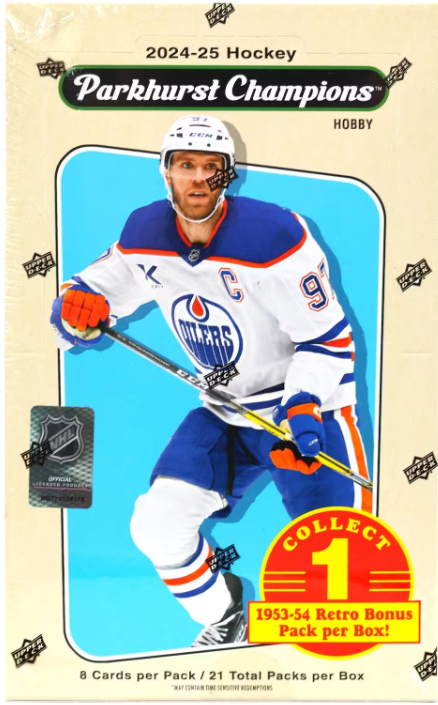 2024/25 Upper Deck Parkhurst Champions Hockey Hobby Box