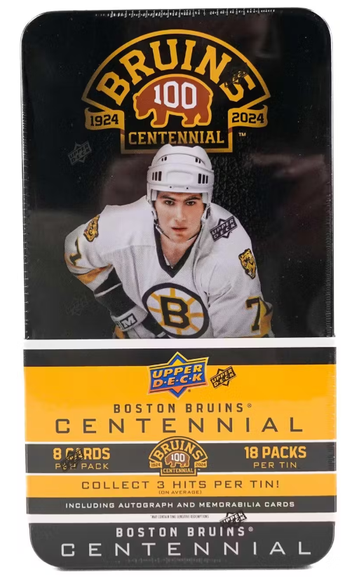 2023/24 Upper Deck Boston Bruins Centennial Hockey Hobby Box