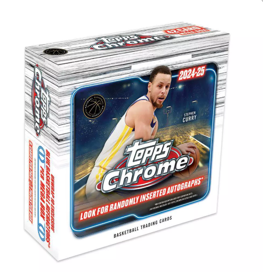 2024/25 Topps Chrome Basketball Mega Box