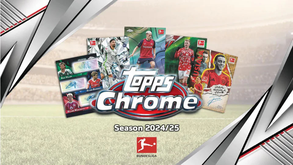 2024/25 Topps Chrome Bundesliga Soccer Hobby Box