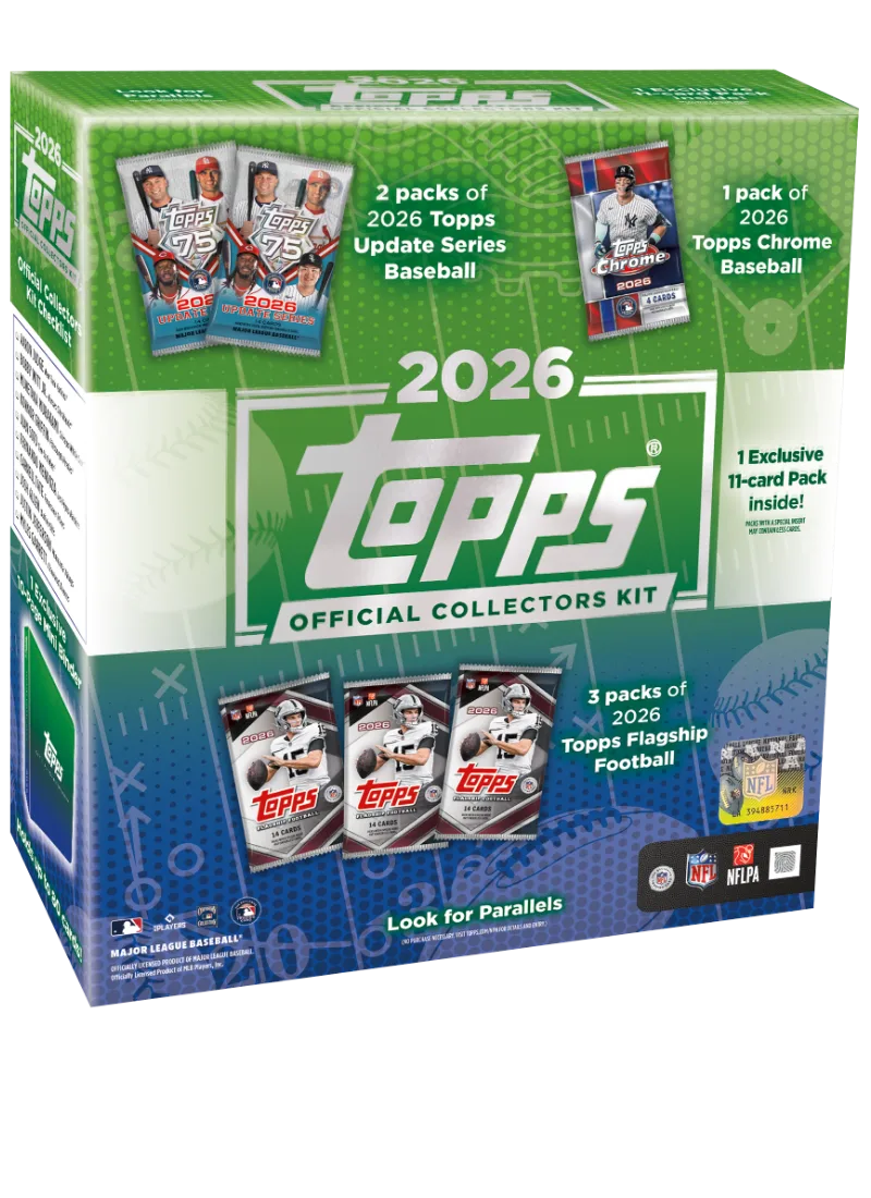 2026 Topps MLB x NFL Official Collectors Kit