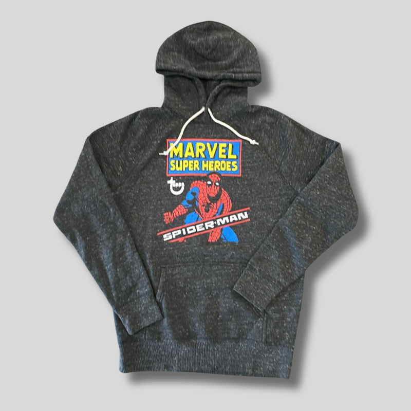 Topps Marvel Comics Spider-Man Charcoal Hoodie