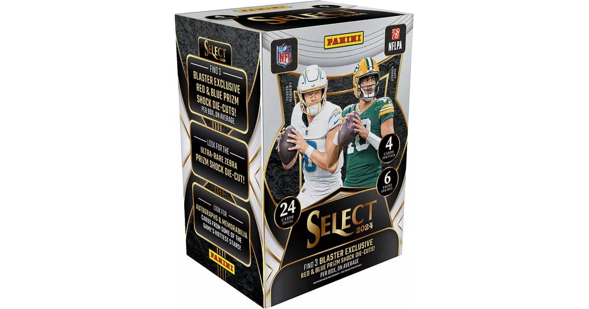 2024 Panini Select Football 6-Pack Blaster Box