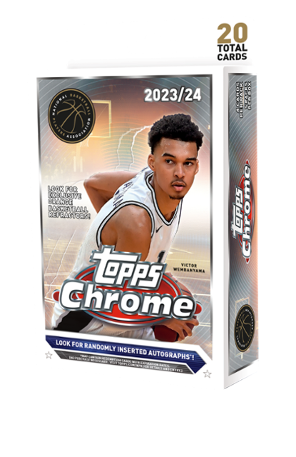 23/24 TOPPS CHROME BASKETBALL HANGER BOX