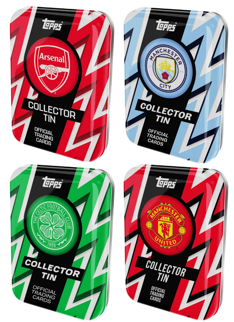 Topps EPL Manchester City Collector Tins