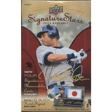 2009 Upper Deck Signature Stars Baseball Hobby Box