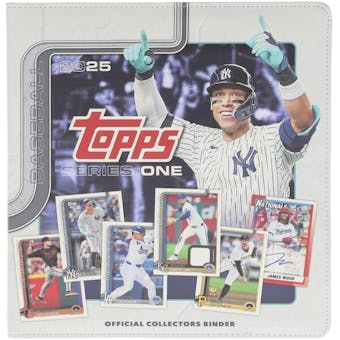 Fanatics 2025 Topps Series 1 3-Ring Binder