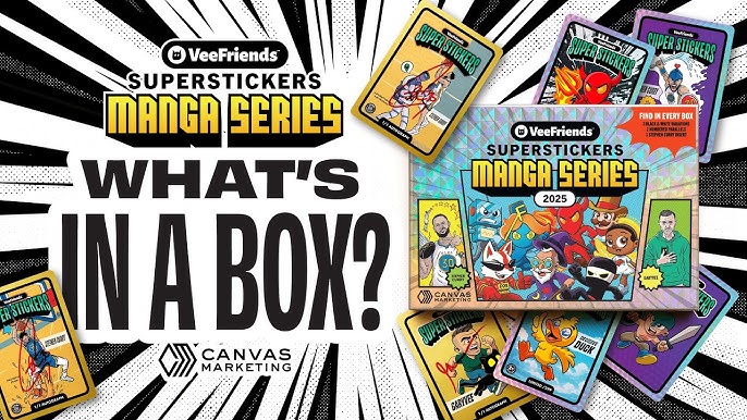 VeeFriends Super Stickers Manga Series Box