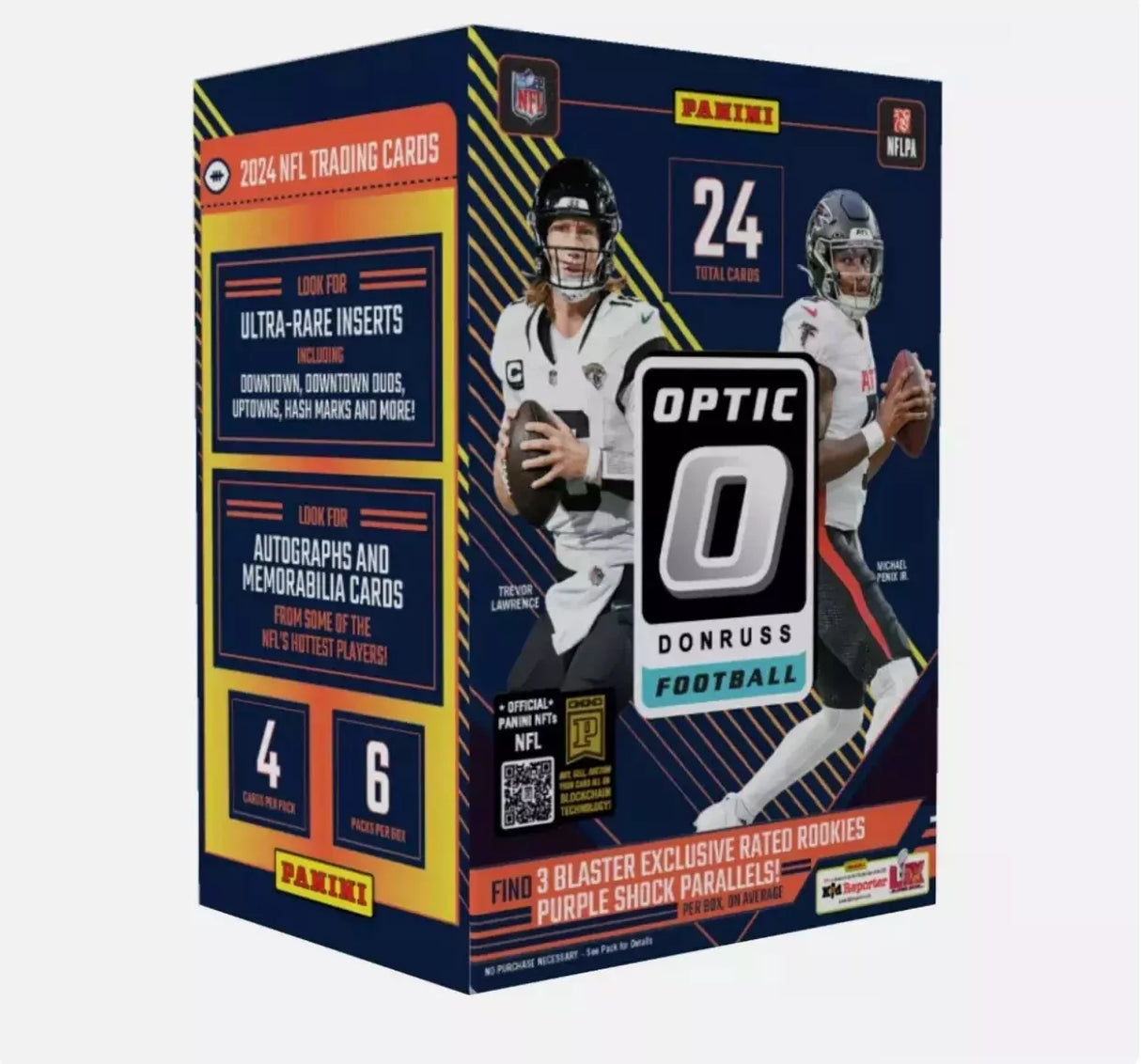 2024 Panini Donruss Optic Football 6-Pack Blaster Box