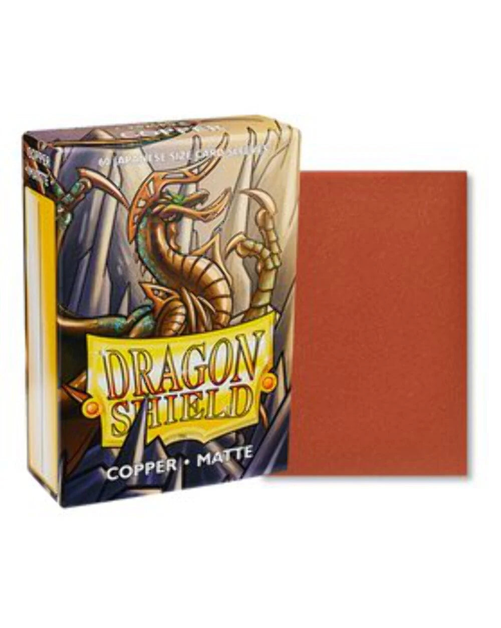 Dragon Shield - Copper - Matte Sleeves - Standard Size