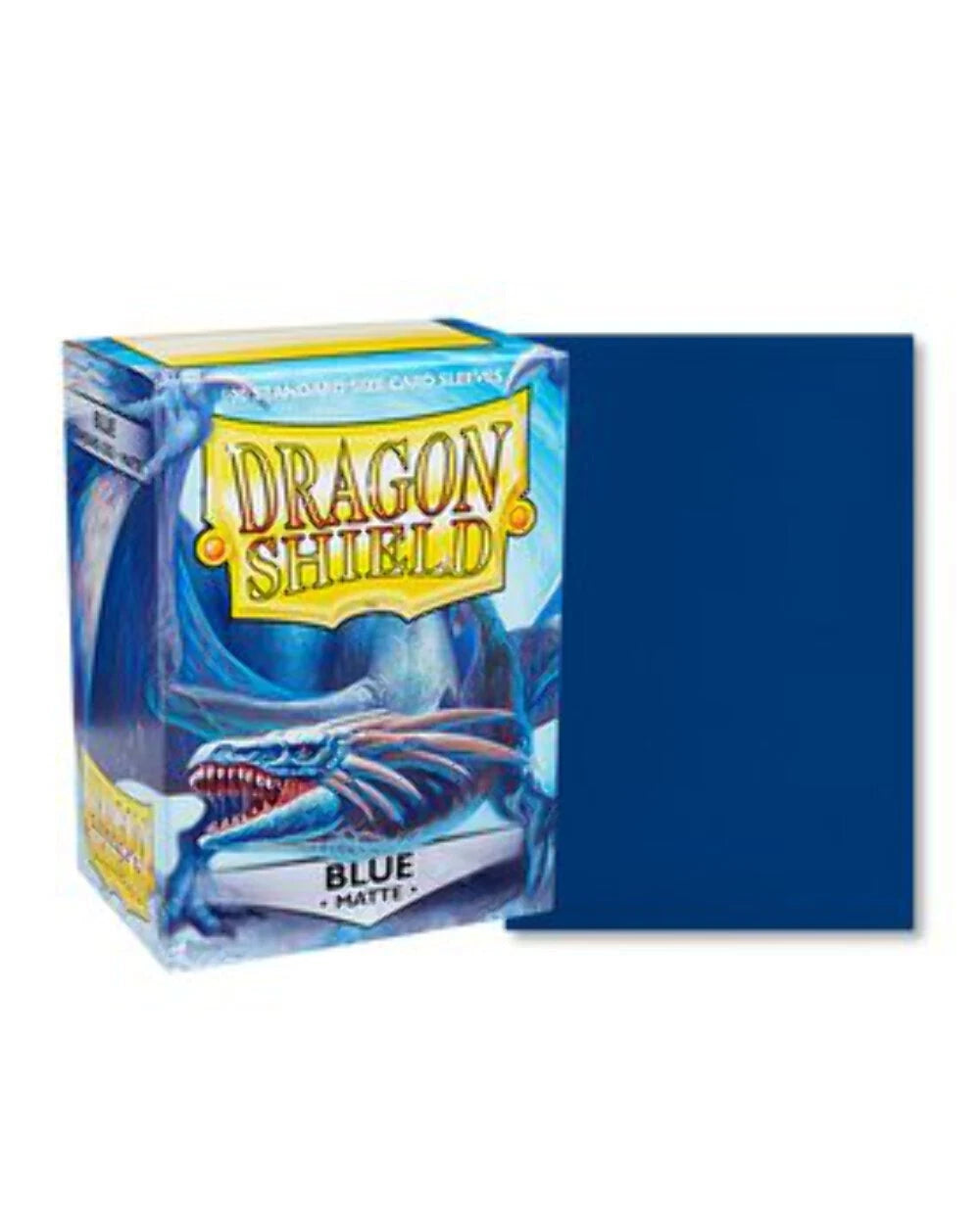 Dragon Shield - Blue - Matte Sleeves - Standard Size