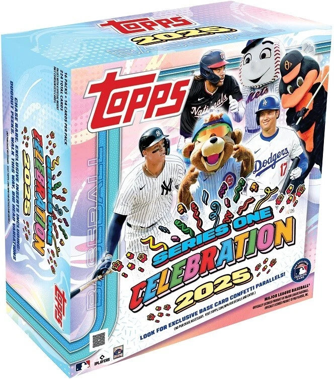 2025 Topps Series 1 Baseball Celebration Mega Box