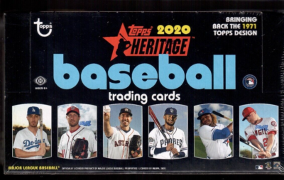 2020 Topps Heritage Baseball Hobby Box