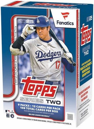 2025 Topps Baseball Series 2 Factory Sealed Fanatics Exclusive Value Box