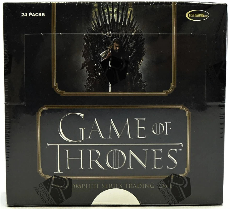 Game of Thrones The Complete Series Trading Cards Box