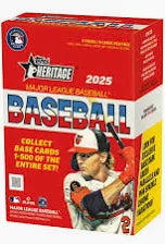 2025 Topps Heritage Baseball Blaster Box
