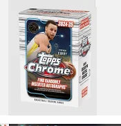 2024/25 Topps Chrome Basketball 8-Pack Blaster Box