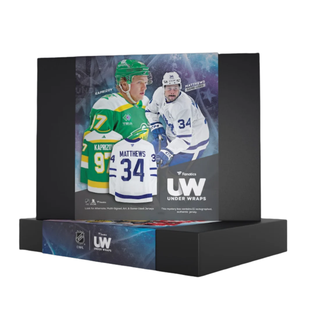 2025 Fanatics Under Wraps NHL Hockey Jersey Box