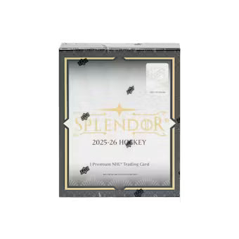 2025/26 Upper Deck Splendor Hockey Hobby Box