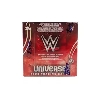 2026 Topps WWE Universe Wrestling Hobby Box