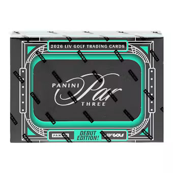 2026 Panini Par Three LIV Golf Hobby Box