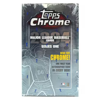 2004 Topps Chrome Series 1 Baseball Hobby Pack