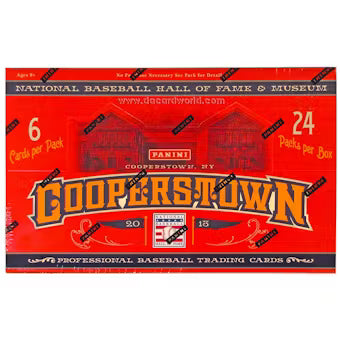 2013 Panini Cooperstown Baseball Hobby Box