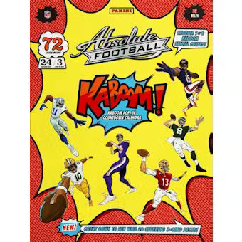 2024 Panini Absolute Football Countdown Calendar Box