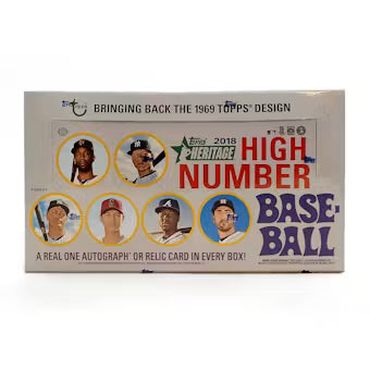 2018 Topps Heritage High Number Baseball Hobby Box