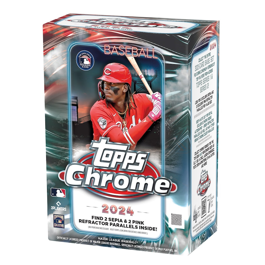 2024 TOPPS CHROME BASEBALL BLASTER BOX