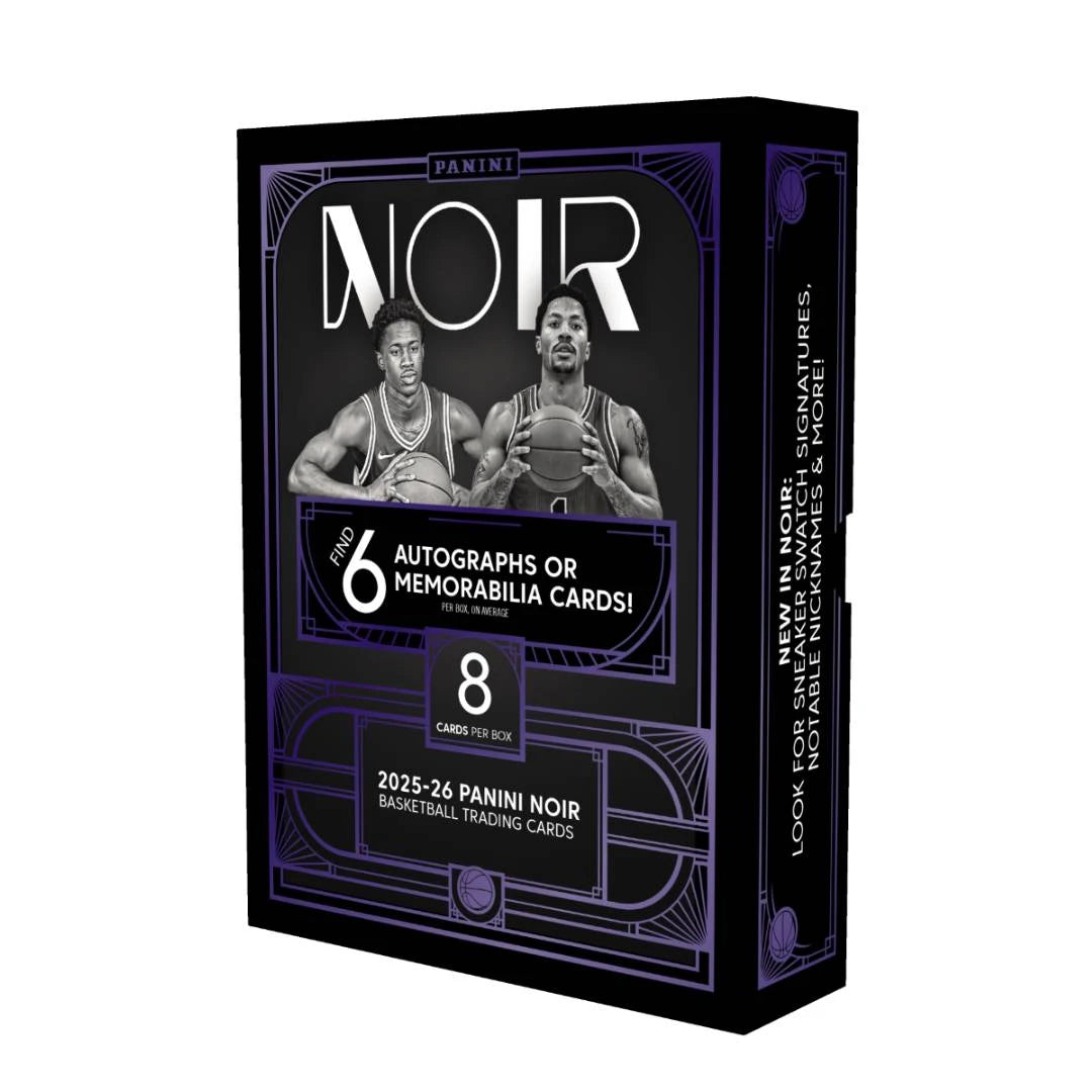 2025-26 Panini Noir Basketball Hobby Box