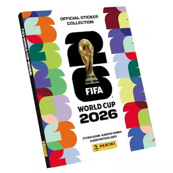 2026 Panini FIFA World Cup Soccer Sticker Hard Cover Album - U.S. Version