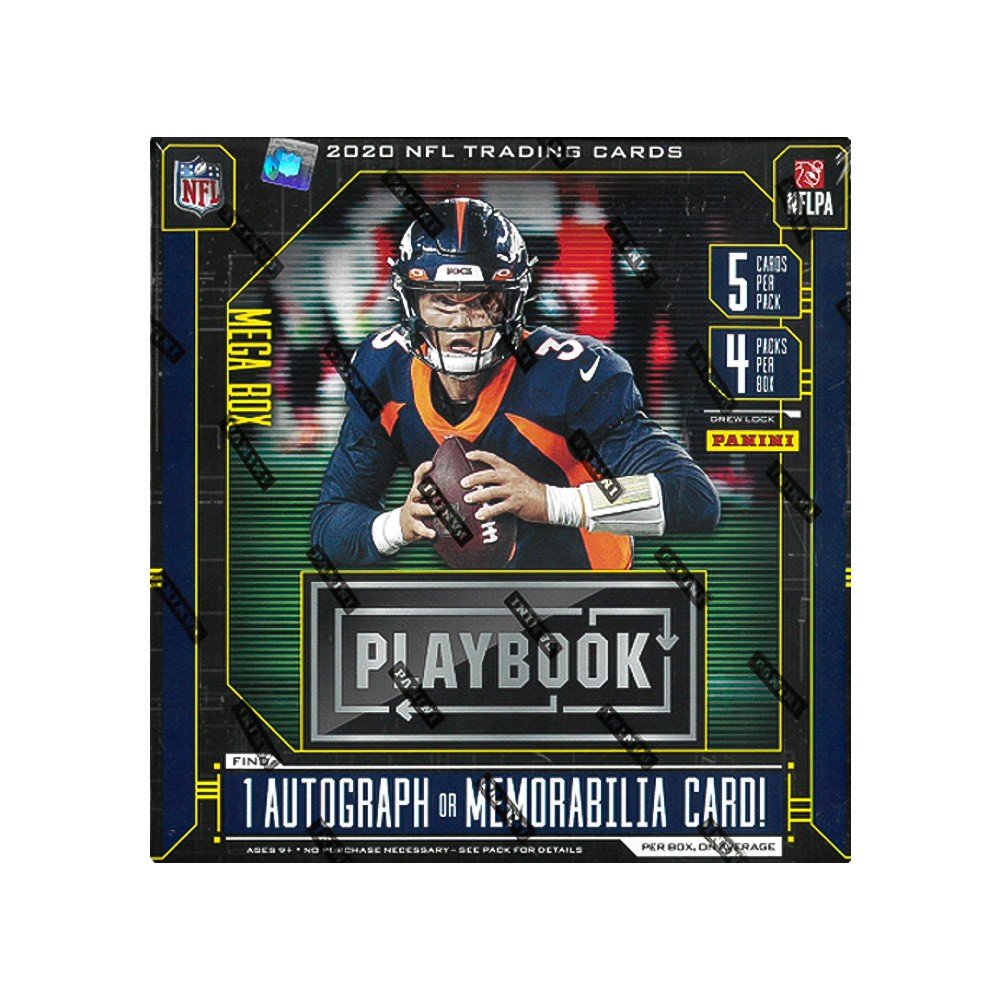 2020 Panini Playbook Football Mega Box Orange Parallels