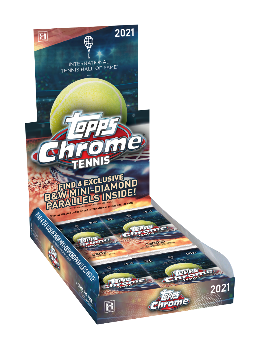 2021 Topps Tennis Chrome - Hobby Lite Box