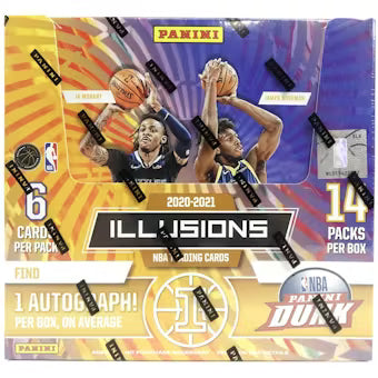 2020/21 Panini Illusions Basketball Hobby Box