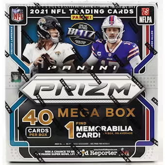 2021 Panini Prizm Football Mega Box (Neon Green Pulsar!)