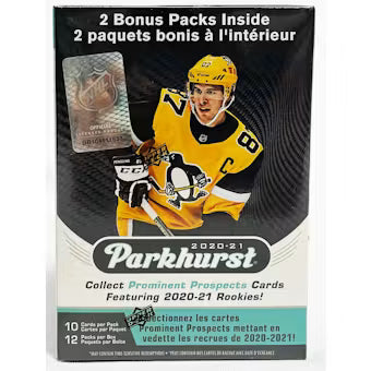 2020/21 Upper Deck Parkhurst Hockey Blaster Box