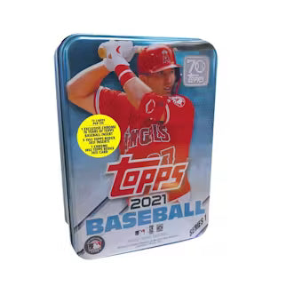 2021 Topps Series 1 Baseball Collectible Tin